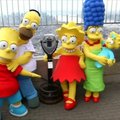 „Empire State“ pastatas „Simpsonų“ jubiliejaus proga nusidažė geltonai