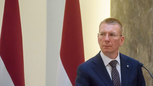 Latvian foreign minister calls for a unified EU approach to confiscation of Russian frozen assets