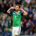Šiaurės Airijos rinktinės „simbolis“ sutiktas su Euro 2016 čempionato himnu tapusia daina
