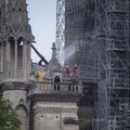 Vilniaus arkikatedra tiesia ranką gaisro sužeistai sesei – Paryžiaus Notre-Dame