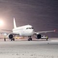 Paaiškino, kodėl net negausus sniegas oro uoste sukelia chaosą