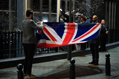 Europos Parlamentas ir ES Taryba nuleido Britanijos vėliavas