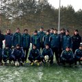 „Utenio“ futbolininkai iškovojo pergalę kontrolinėse rungtynėse Latvijoje
