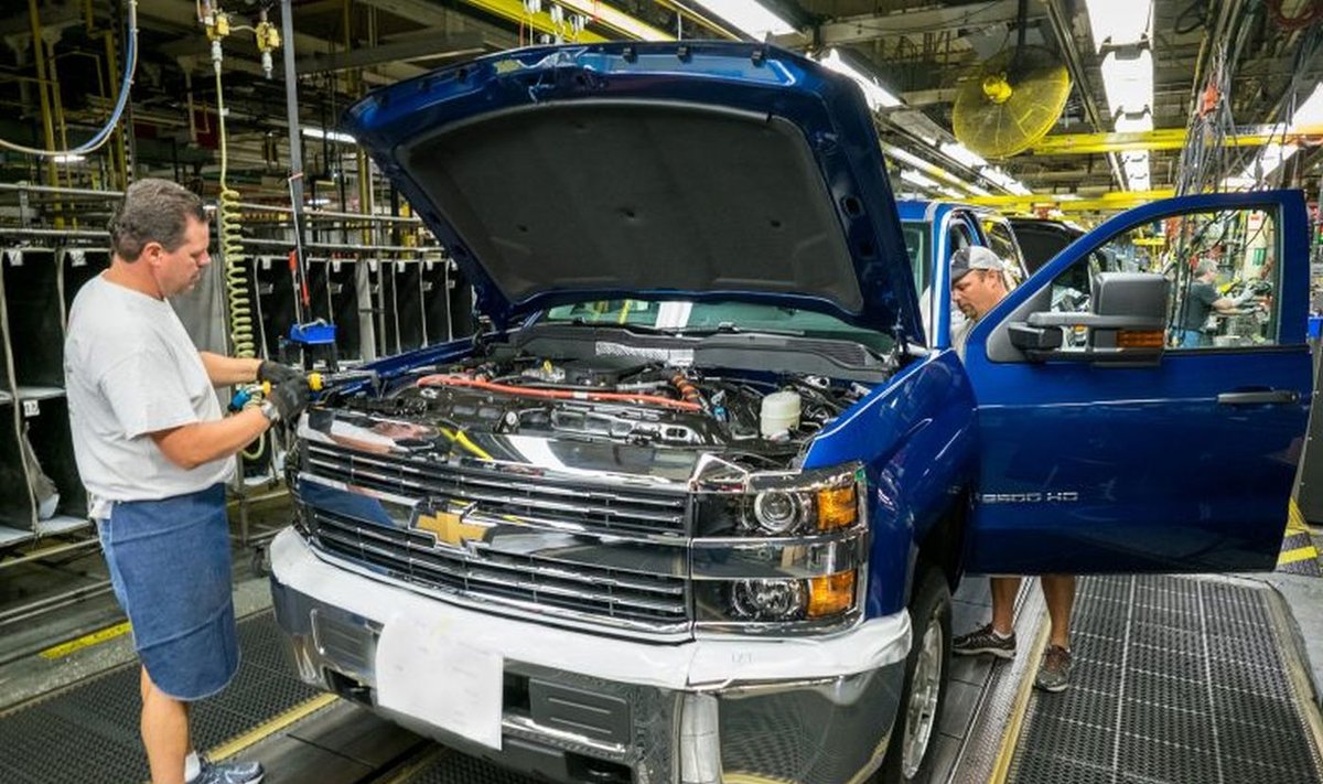 "General Motors" gamykla (asociatyvi nuotr.)