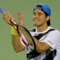 Kinijoje tęsiasi ATP serijos vyrų teniso turnyras