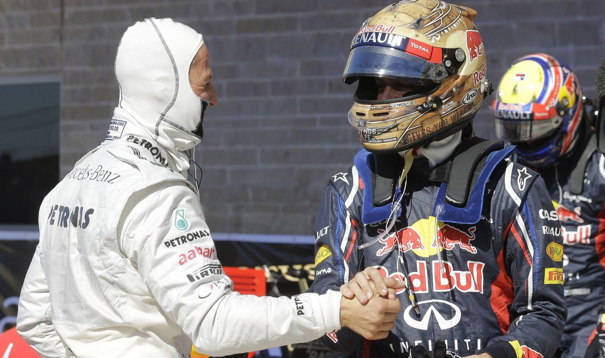 Michaelis Schumacheris ir Sebastianas Vettelis