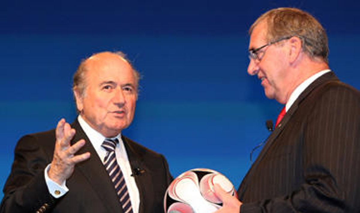 Seppas Blatteris ir Johnas Fahey