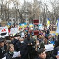 Rusijos sąjungininkas Kazachstanas leido rengti didelį Ukrainos šalininkų mitingą
