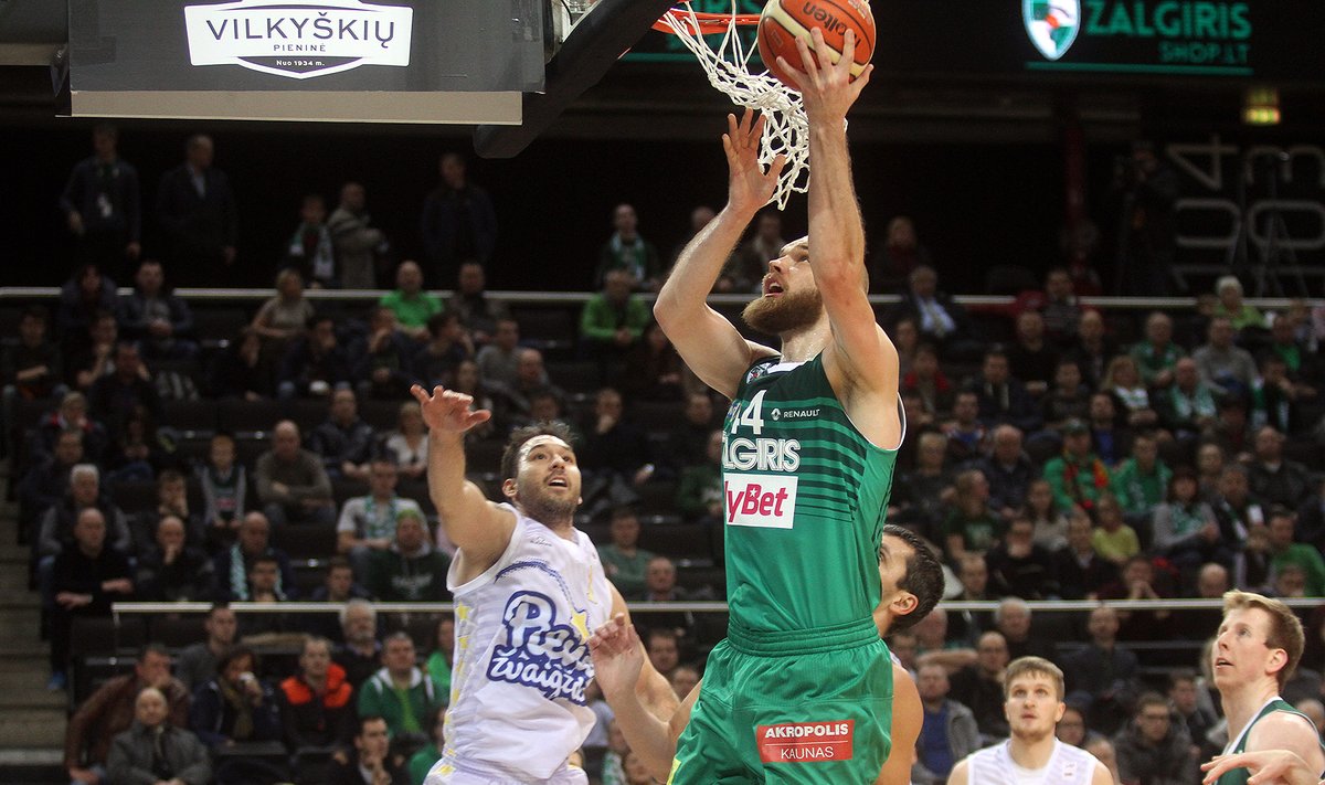 LKL. Kauno "Žalgiris" - Pasvalio "Pieno žvaigždės"