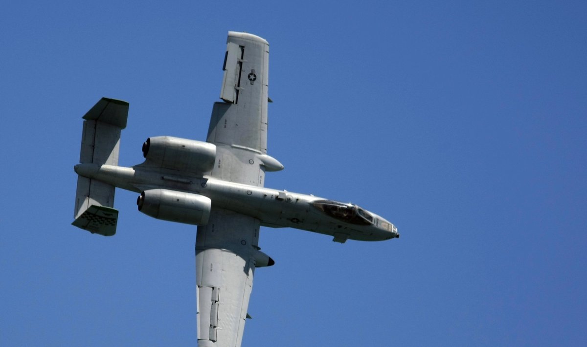 JAV atakos lėktuvas A-10C Thunderbolt II 