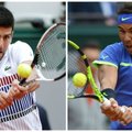 R. Nadalis ir A. Murray pateko į „French Open“ pusfinalį, N. Djokovičių eliminavo 23-ejų austras