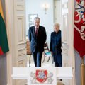 Grybauskaitės pranešime perskaitė dvi žinutes Nausėdai