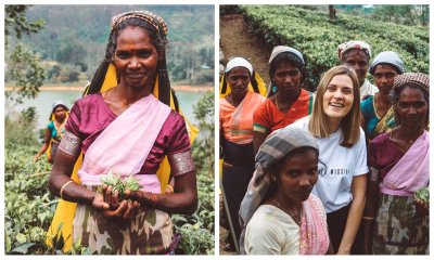 Kristina Pišniukaitė apsilankė arbatos mokykloje Šri Lankoje