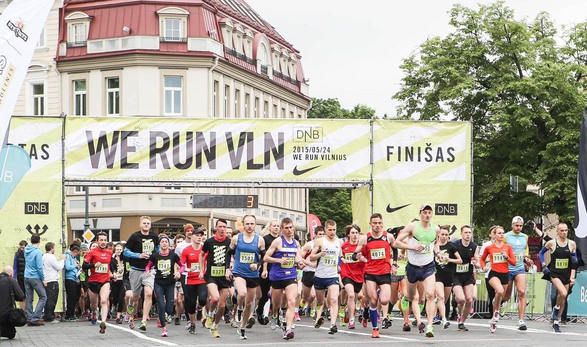 Bėgimas We run Vilnius