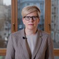 Премьер-министр обратилась к жителям Литвы: перед лицом угрозы мы должны оставаться сплоченными