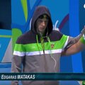 Parolimpinė dvasia: čempionu tapęs amerikietis laukė minutę, kol finišuos 17-metis lietuvis E. Matakas