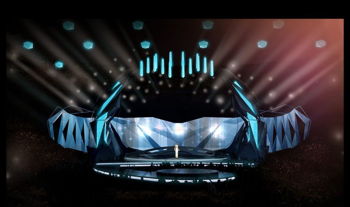"Eurovizijos" scena Malmėje