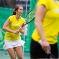 J. Mikulskytė poroje su rumune iškopė į jaunių teniso turnyro dvejetų ketvirtfinalį