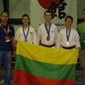 Europos fudokan šotokan karatė čempionate Lietuvos rinktinė iškovojo septynis medalius