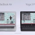 „Microsoft“ kompiuterio „Lenovo“ reklamoje pasišaipė iš „MacBook Air“