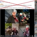 Sužeistos Kijevo gyventojos nuotrauką išnaudojo Kremliaus propagandai skleisti
