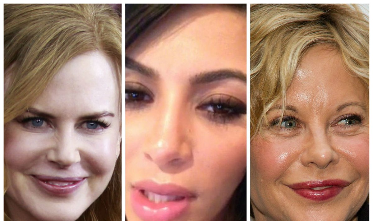 Nicole Kidman, Kim Kardashian, Meg Ryan