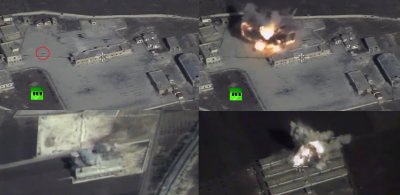 "Kalibr" ir "Oniks" raketų smūgiai Sirijoje