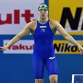 R. Meilutytė – 100 m plaukimo kompleksiniu būdu pusfinalyje