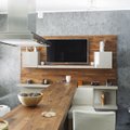 Naujausios virtuvės dizaino mados: keramika, betonas, metalas