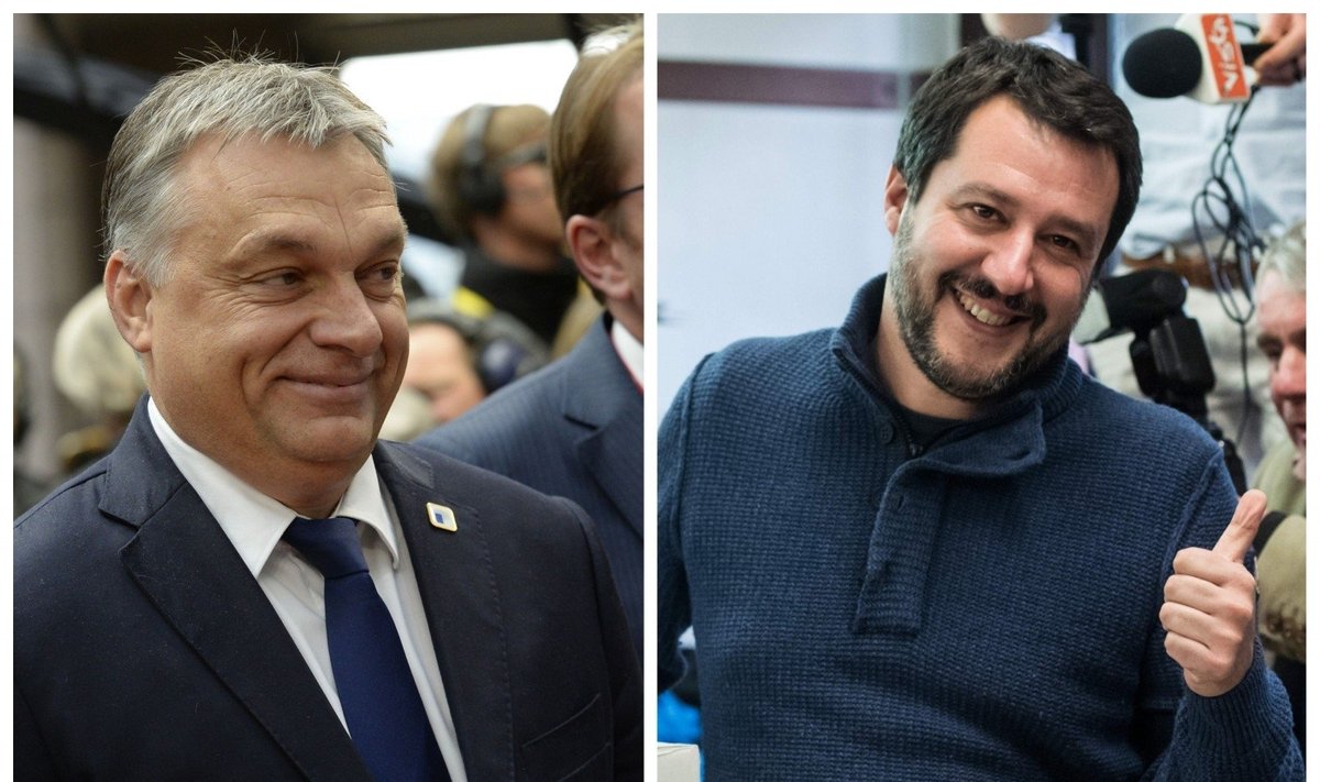 Viktoras Orbanas, Matteo Salvini