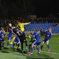 Lietuvos futbolo čempionate „Utenis“ namuose atėmė taškus iš „Atlanto“