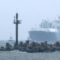 Floating LNG terminal "Independence" sails into Klaipėda