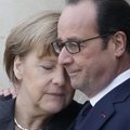 A. Merkel ir F. Hollande'as pasisakė dėl sankcijų Rusijai
