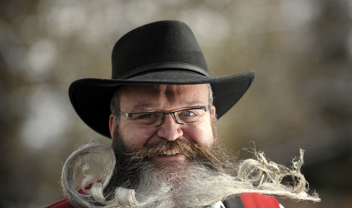 Gražiausios pasaulyje barzdos savininku pripažintas vokietis Elmaras Weisseris