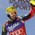 I.Kosteličius laimėjo pasaulio kalnų slidinėjimo taurės etapo slalomo rungtį