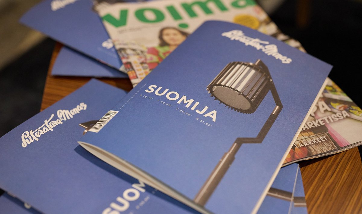 Žurnalo "Literatūra ir menas" sausio numeris, skirtas Suomijai (Ryčio Ilionio nuotr.)
