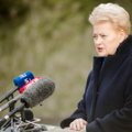 D. Grybauskaitė: dėl Vasario 16-osios akto kalbamasi su Vokietija