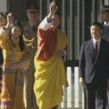 Tokijuje apsilankė Butano karališkoji jaunavedžių pora