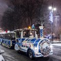 Dėl speigo sostinėje nevažiuoja Kalėdų traukinukas