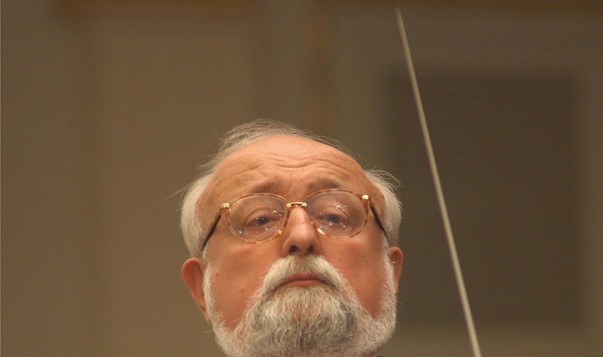 Krzysztof Penderecki (M.Raškovskio nuotr.)