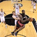 L. Jamesas prieš NBA finalą: dabar esu 50 kartų geresnis nei tada, kai pralaimėjau „Spurs“