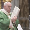 Popiežius apgailestauja dėl „kraujo ir ašarų upių“ Ukrainoje