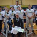 Kuršėnų gimnazijos komanda – LMŽ štangos spaudimo čempionė