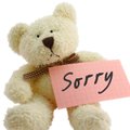 Kai žodžio „atsiprašau“ negana