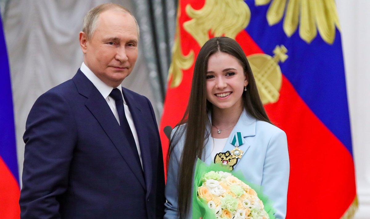 Vladimiras Putinas, Kamila Valijeva