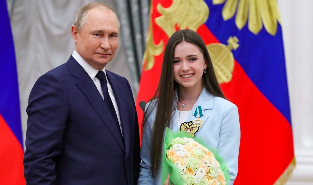 Vladimiras Putinas, Kamila Valijeva