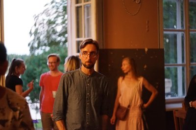 Lukas Brašiškis, prieš karantiną organizuoto renginio akimirka „Kino stovykla“ (org. „Meno avilys“)