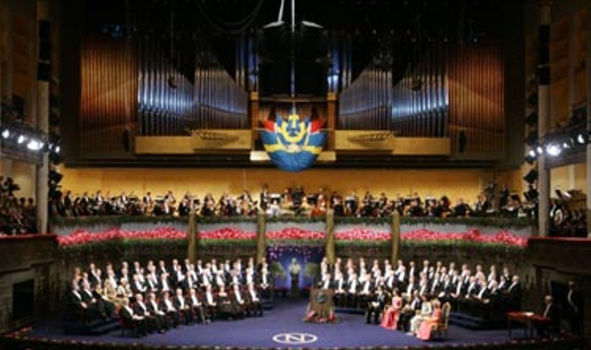 Nobelio premijų įteikimo ceremonija