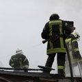 Gargžduose per gaisrą apleistame pastate rastas stipriai apdegęs vyras, kuris netrukus mirė