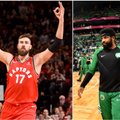 Delikatesas NBA gerbėjams: DELFI TV eteryje – intriguojanti „Raptors“ ir „Celtics“ akistata